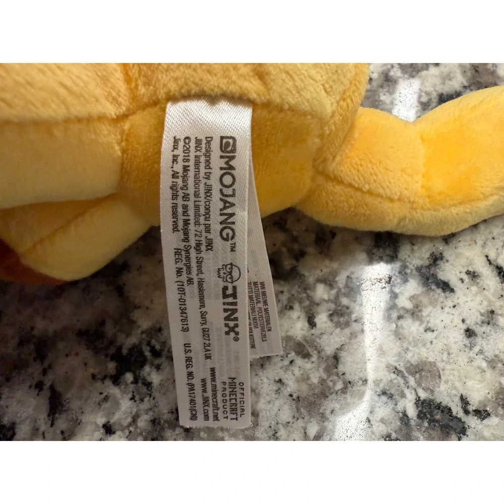 Minecraft Ocelot‎ Plush Jinx Mojang Yellow Cat Stuffed Animal Toy 2018